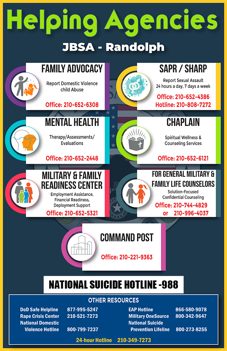 JBSA-RANDALPH HELPING AGENCIES